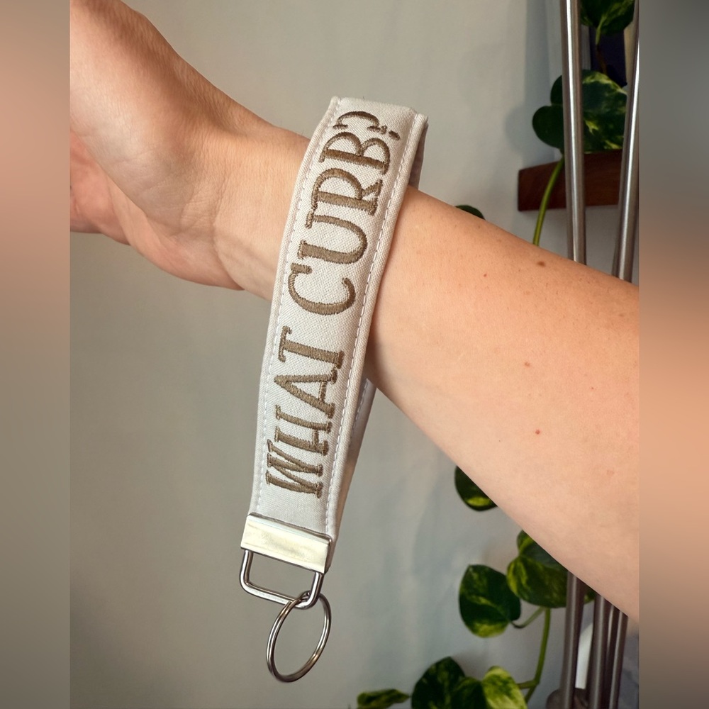 Sarcastic Funny Keychain Wristlet